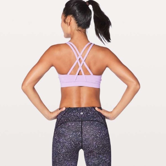 Lululemon Energy Bra 6 in Lilac Quartz - Picture 2 of 8